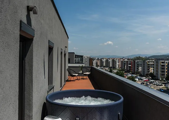 Skylark - Melbourne Penthouse With Jacuzzi & View Appartement